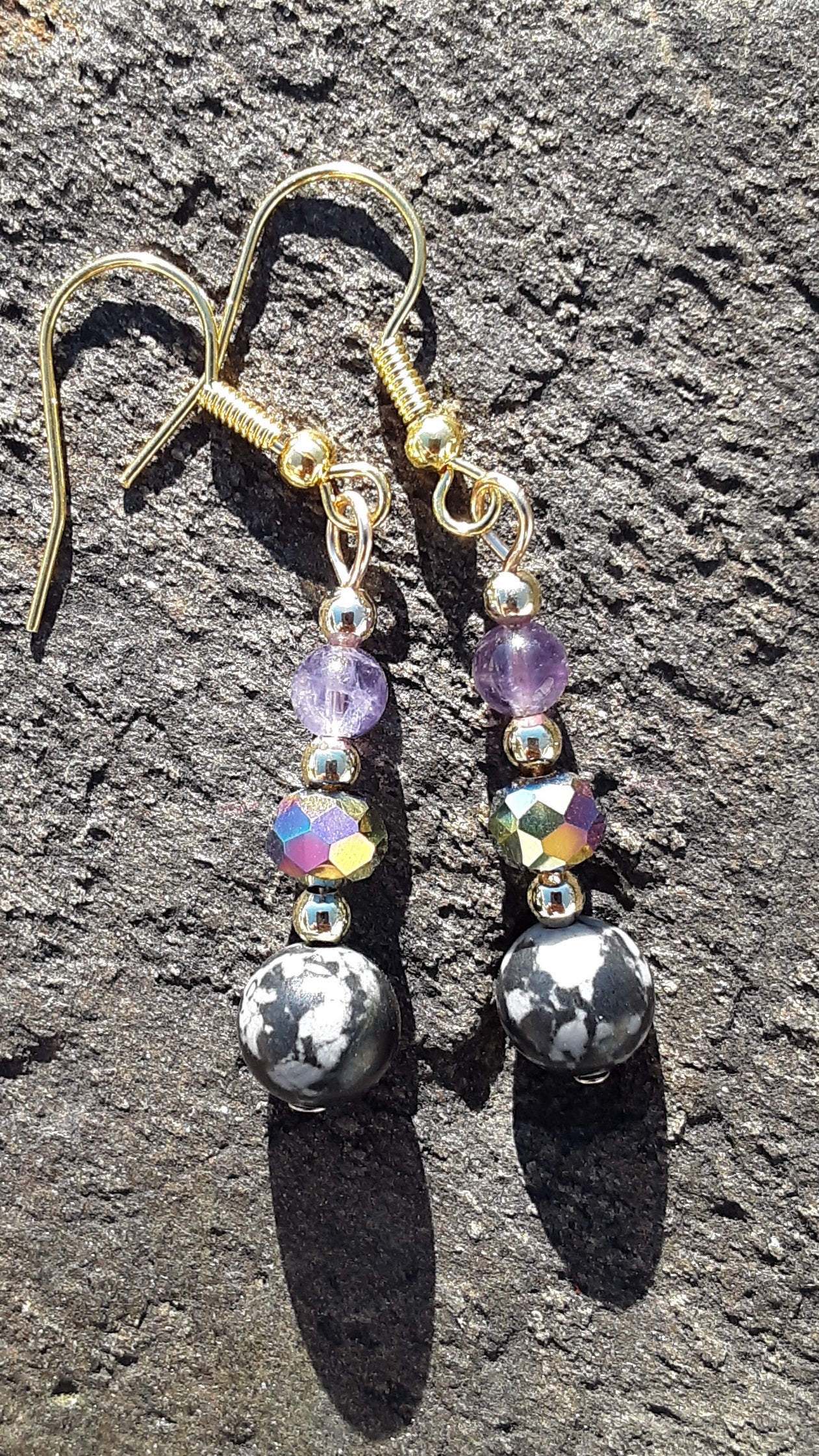 Winter sparkles earrings