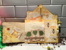 Load image into Gallery viewer, Queen Bee Side Junk Journal
